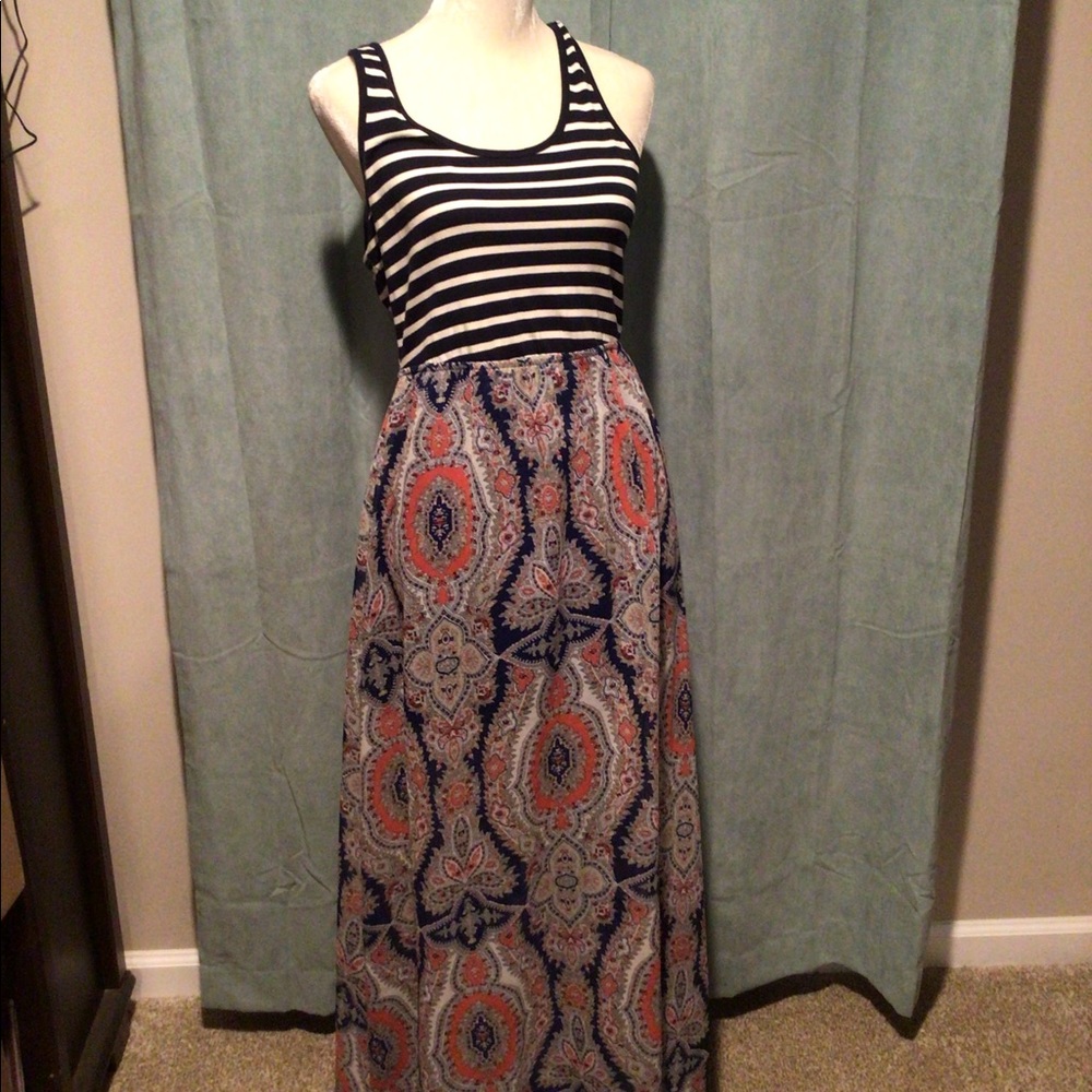 Paisley Maxi Dress